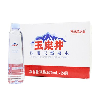 玉泉井饮用天然泉水（570ml×24）